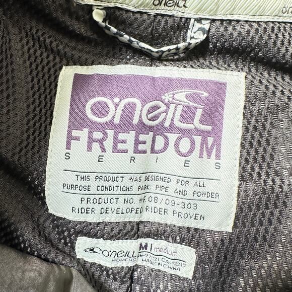 O'Neill Freedom Series Snow Pants Waterproof Black Womens Medium - Picture 3 of 11